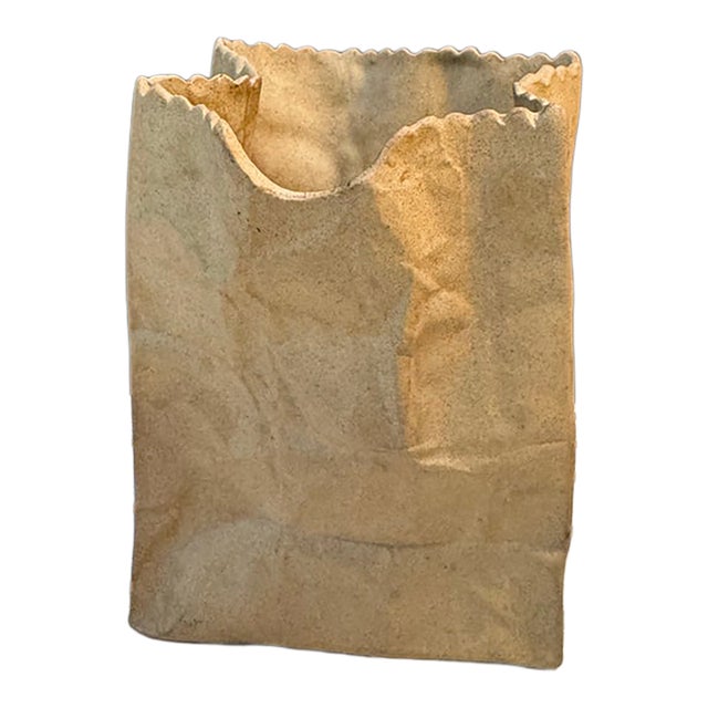 1990s Pop Art Brown Bag Sculpture For Sale