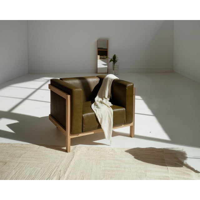 Minimalist Modern Lounge Chair by Julien Renault For Sale - Image 4 of 18
