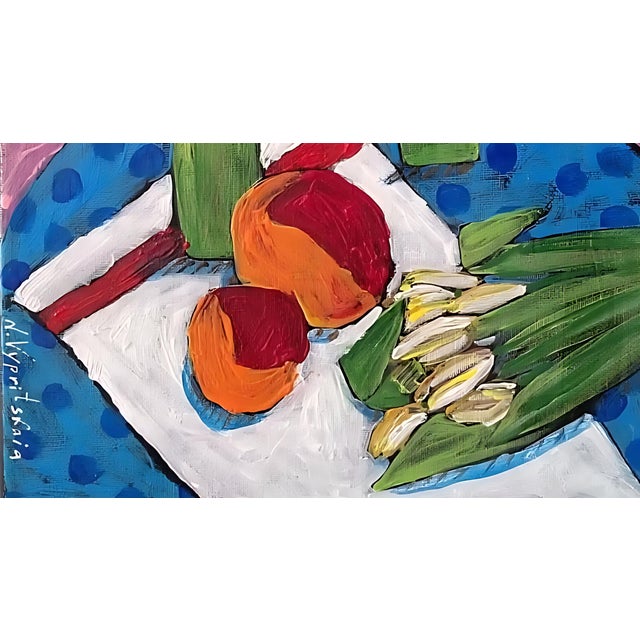 Contemporary Natalia Vypritskaia, the Rhythm of the Morning, 2026, Acrylic on Canvas For Sale - Image 3 of 4