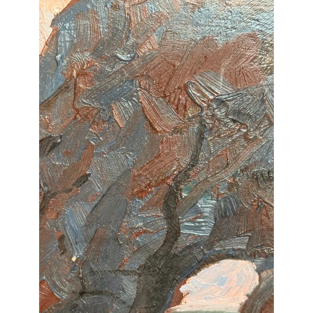 1980s Circa: 1987 George T. Chakos: West Coast Series: "Rocky Coast of Marin County: Sunrise Seas and Skies" For Sale - Image 5 of 9