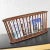 Mid-Century Modern MCM Magazine Rack Larger Walnut Oval Attributed to Arthur Umanoff for Washington Woodcraft For Sale - Image 3 of 13