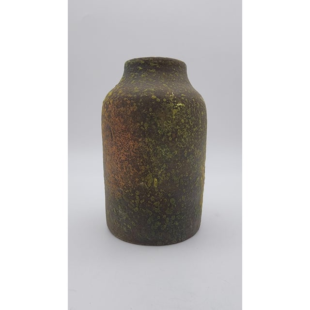 Aldo Londi for Bitossi Volcanic Glaze Studio Pottery Vase, Italy, c. 1960s–70s For Sale In Philadelphia - Image 6 of 9