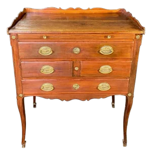 French 18th Century Regency 5-Drawer Petite Commode Chest of Drawers