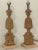 Chapman Manufacturing Company Mid-Century Regency Style Carved & Cerused Pineapple Table Lamps Att. To Chapman, Pair For Sale - Image 4 of 6