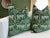 Schumacher Schumacher Woodland Leopard Velvet in Emerald 22" Down-Filled Pillows - a Pair For Sale - Image 4 of 5
