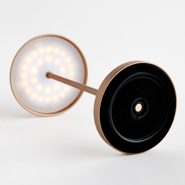 Alluna Cordless Led Lamp 14" - Bronze For Sale In Chicago - Image 6 of 7