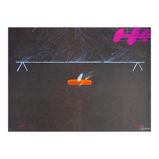 Third Obsiticle Lithograph by Joan Pere Viladecans For Sale