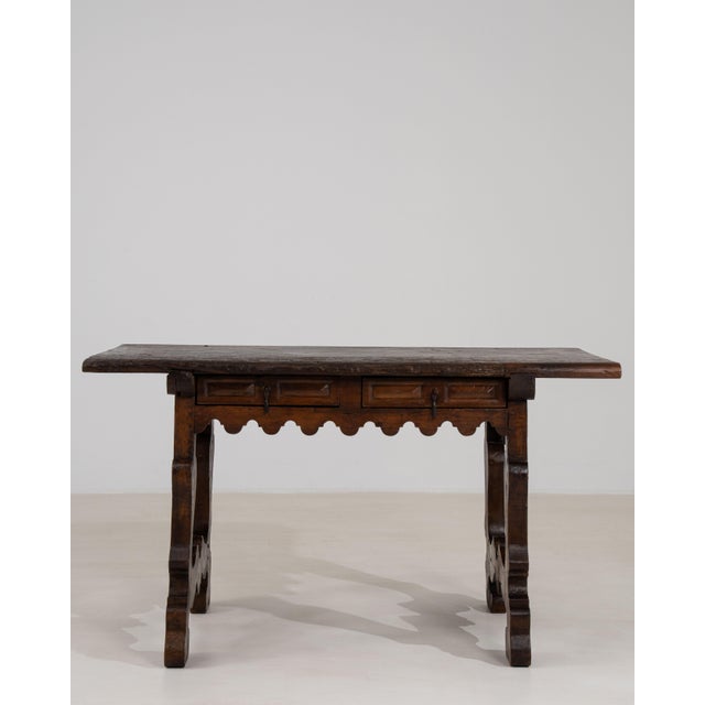 Early 19th Century Spanish Fratino Table in Original Patina, Antique, Spain, Circa 1800 For Sale - Image 5 of 14
