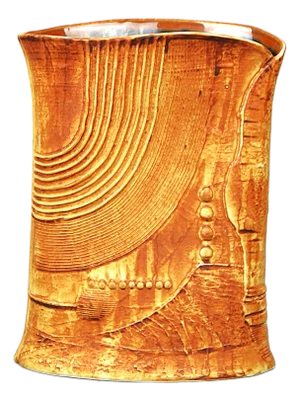 Terra Series Bronze Vase by Bertil Vallien, 1978