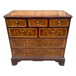 Vintage Baker Georgian Chest of Drawers For Sale