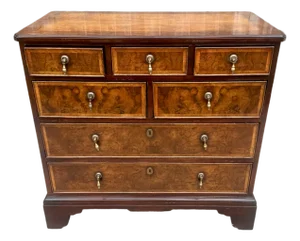 Vintage Baker Georgian Chest of Drawers