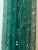 Aqua 1980s Karl Springer Purcell Brass + Aqua Glass Sconces, Pair For Sale - Image 8 of 12