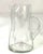Mid 20th Century Art Deco Hand Cut and Slightly Frosted Pitcher and Seven Tall Drinking Glasses - 8 pcs For Sale - Image 4 of 6