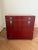 1960s Asian-Inspired Vintage Red Lacquered Storage Chest For Sale In New York - Image 6 of 8