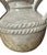 2000 - 2009 Vintage Amphora-Style Triple Handled Terracotta Vase For Sale - Image 5 of 12