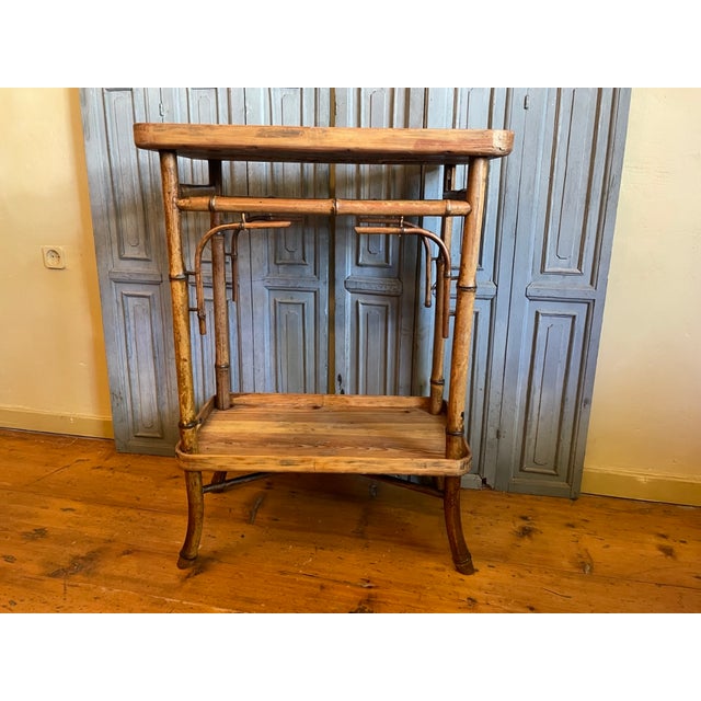 Antique Tea Trolley Table, 1890 For Sale - Image 6 of 18