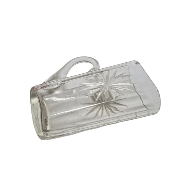 Glass Biedermeier Glass Measuring Jug, Germany, 1890s For Sale - Image 7 of 10