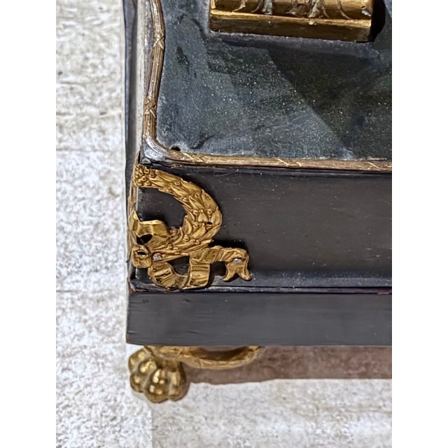 Antique French Empire Vanity Mirror For Sale - Image 11 of 11