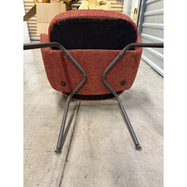 Set of 8 Eero Saarinen for Knoll Executive Arm Chairs For Sale - Image 9 of 9