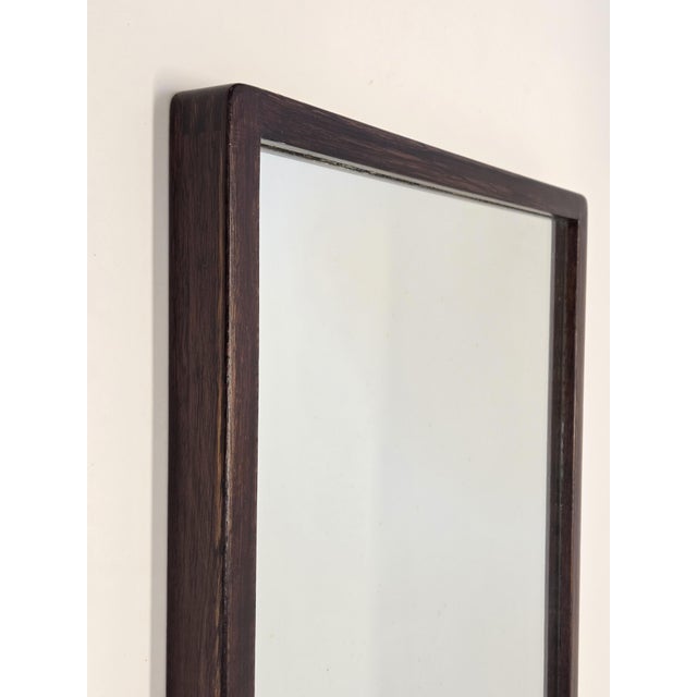 Artek 192A mirror, dark brown hardwood frames. The mirror is from the 1950s/60s and in good used condition. Old Artek...