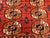 Vintage Turkmen Tekke Area Rug in Allover Geometric Pattern in Brick-Red, Navy, Ivory, Brown For Sale - Image 12 of 16