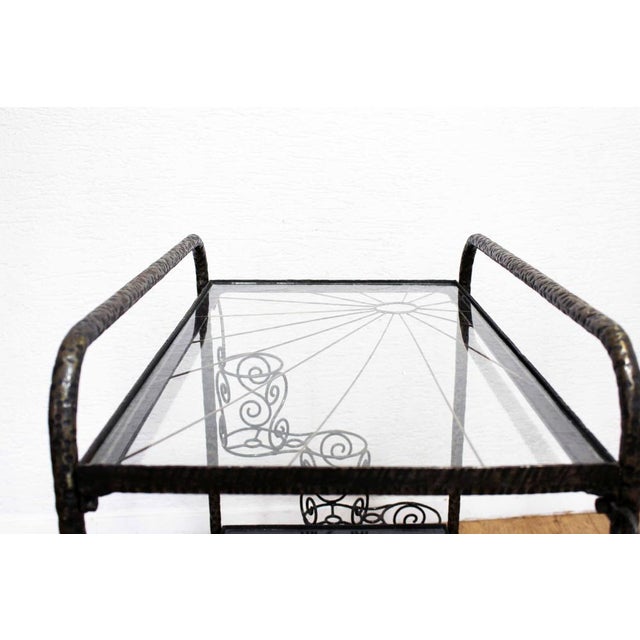 Mid-Century Serving Trolley, 1950s For Sale - Image 10 of 16