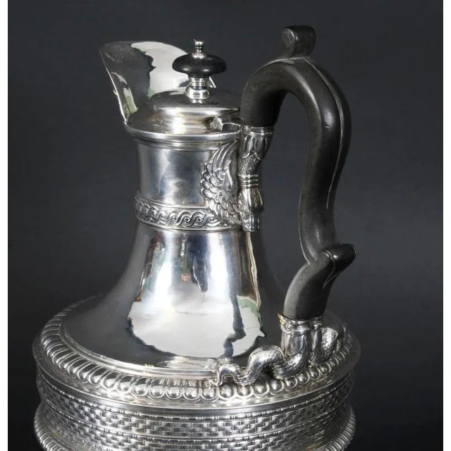 19th Century Sterling Silver Coffee Biggin on Stand from Paul Storr, 1809 For Sale - Image 5 of 18