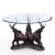 Bronze Glass Top Elephant Dining Table For Sale - Image 4 of 7