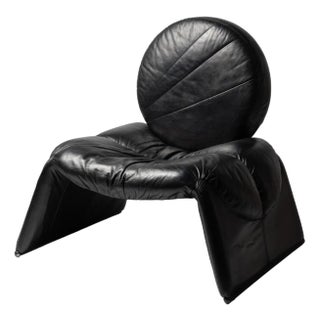 Calypso Lounge Chair Saporiti attributed to Vittorio Introini for Saporiti Italia, 1979 For Sale