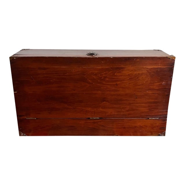 Vintage Tool Box Storage Box Side Table Chairish
