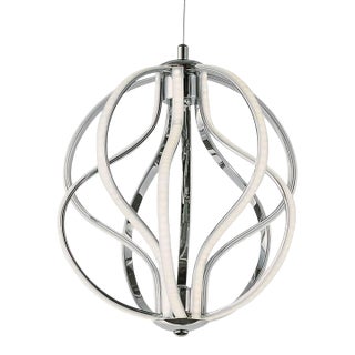 Et2 Aura 16-Light Led Pendant in Polished Chrome — New in Original Box For Sale