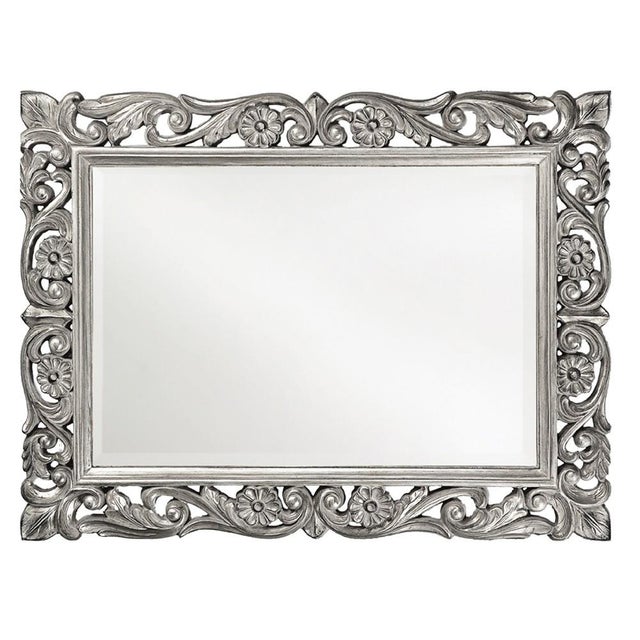 The Chateau Mirror features an ornate rectangle frame complete with scrolls and flourishes. It is then finished in our...