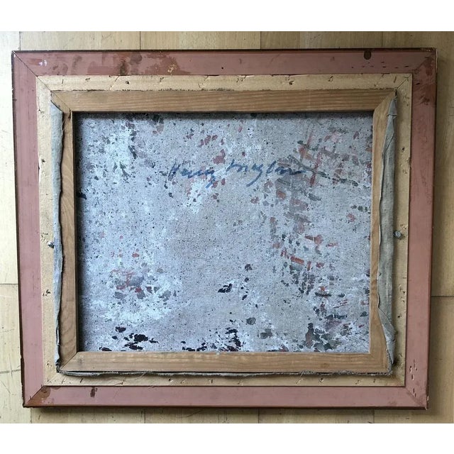 Henry Meylan, Europe et Zeus, Oil on Canvas, Framed For Sale - Image 8 of 9