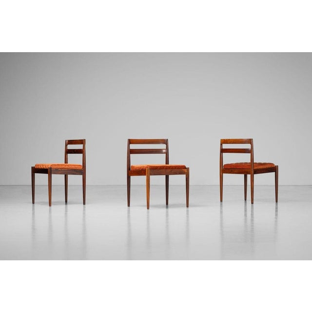 1960s Vintage Danish Universe Chairs by Kai Kristiansen for Magnus Olesen, 1965, Set of 6 For Sale - Image 5 of 18