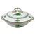 Ceramic Chinese Bouquet Apponyi Green Porcelain Tureen with Handles from Herend For Sale - Image 7 of 7