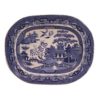 Blue Willow Ware Platter For Sale