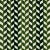 Sample- Schumacher Chevron Strie Velvet Fabric in Emerald For Sale