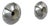 Vintage Wall Lights in Brushed Aluminum, France, 1970, Set of 2 For Sale