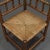Wood Vintage Turned Oak Corner Side Chair, 1930s For Sale - Image 7 of 16