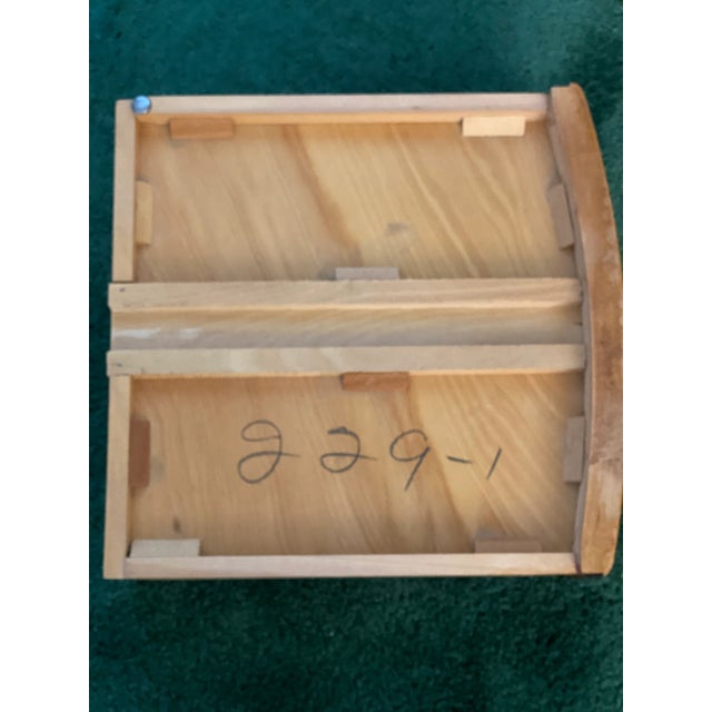 Heywood Wakefield Bedside Table Dresser, Circa 1920s, 2 Avbl For Sale - Image 10 of 12