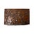 1990s Oriental Relief Mythical Figure Motif Brown Natural Wood Small Accent Box For Sale - Image 5 of 9