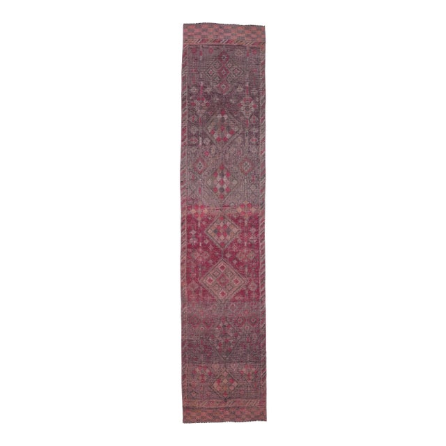 Turkish Handmade Wool Runner For Sale