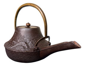 Antique Japanese Tetsubin Traditional Teapot, 1860s