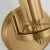 Metal Thomas O'Brien by Visual Comfort Studio Mezzo 1-Light Sconce in Burnished Brass For Sale - Image 7 of 11
