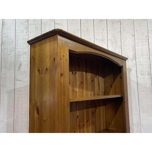 Bookcase Shelf in Fir For Sale - Image 4 of 11