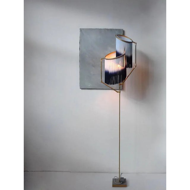Blue Charme Floor Lamp by Sander Bottinga For Sale - Image 4 of 11