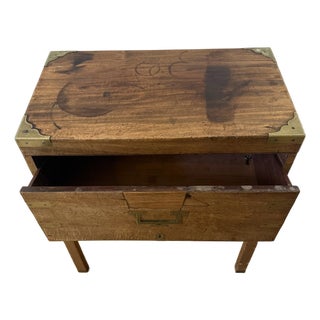 Campaign Writing Chest on Stand For Sale