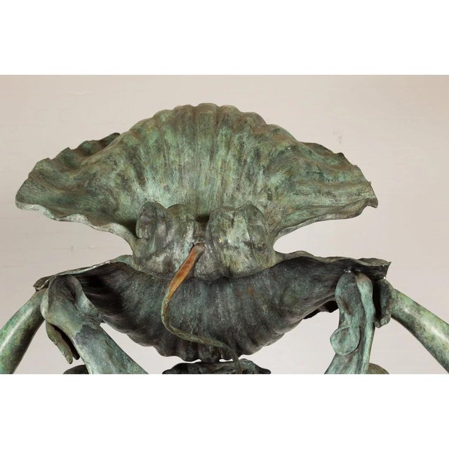 Bronze Greco Roman Inspired Three Nymph Fountain For Sale - Image 10 of 18