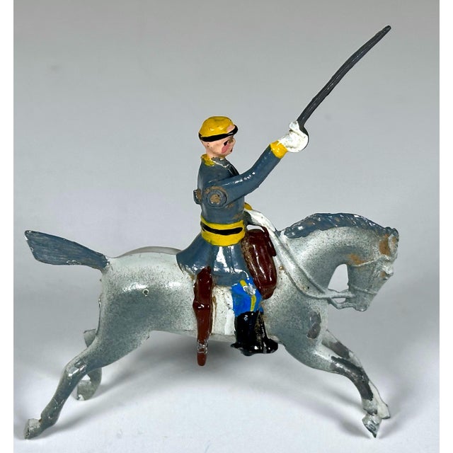 Vintage Britains Civil War Confederate Cavalry Set, Boxed For Sale - Image 6 of 10