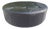 Poltrona Frau Cubo D120 Black Pelle Leather Round Ottoman on Casters For Sale